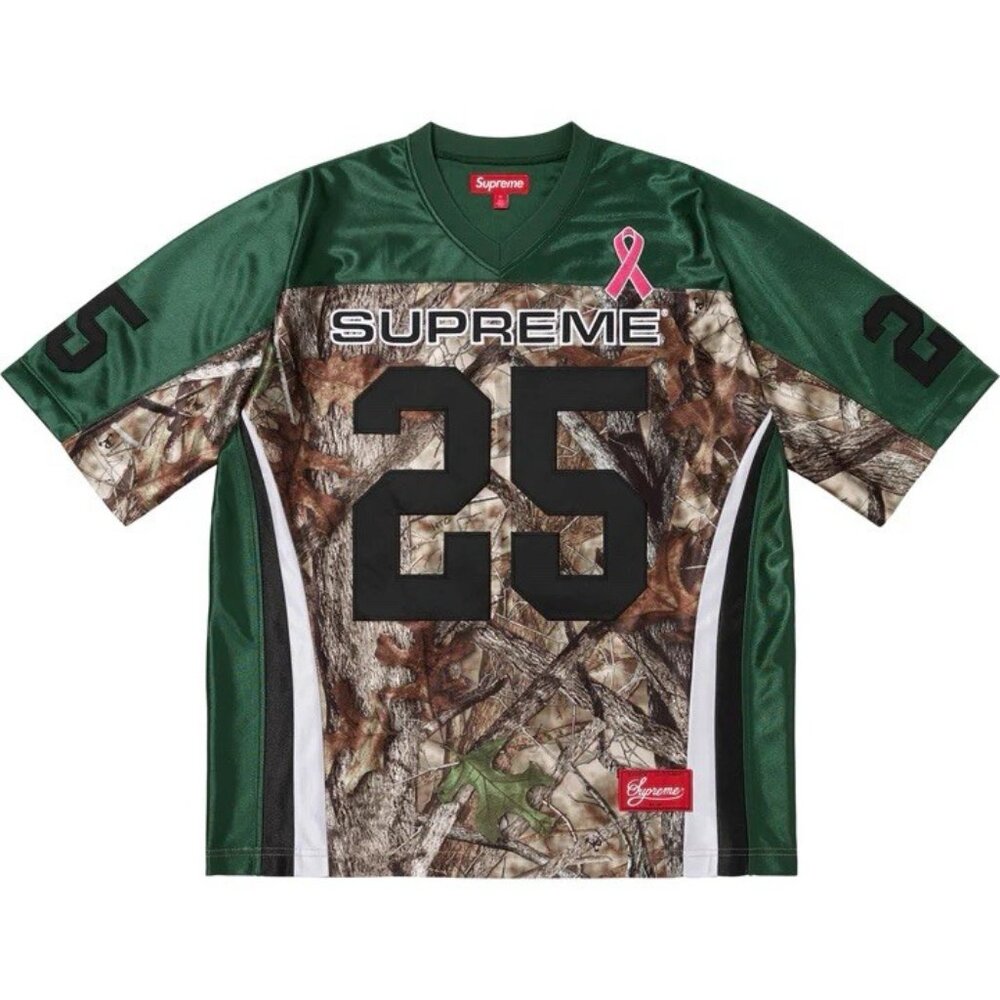 Supreme Breast Cancer Awareness Football Jersey
